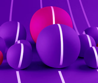 purple balls