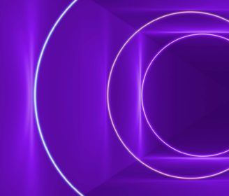 purple concentric