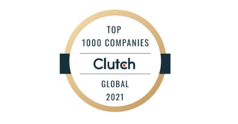 Award logo top 1000 Clutch