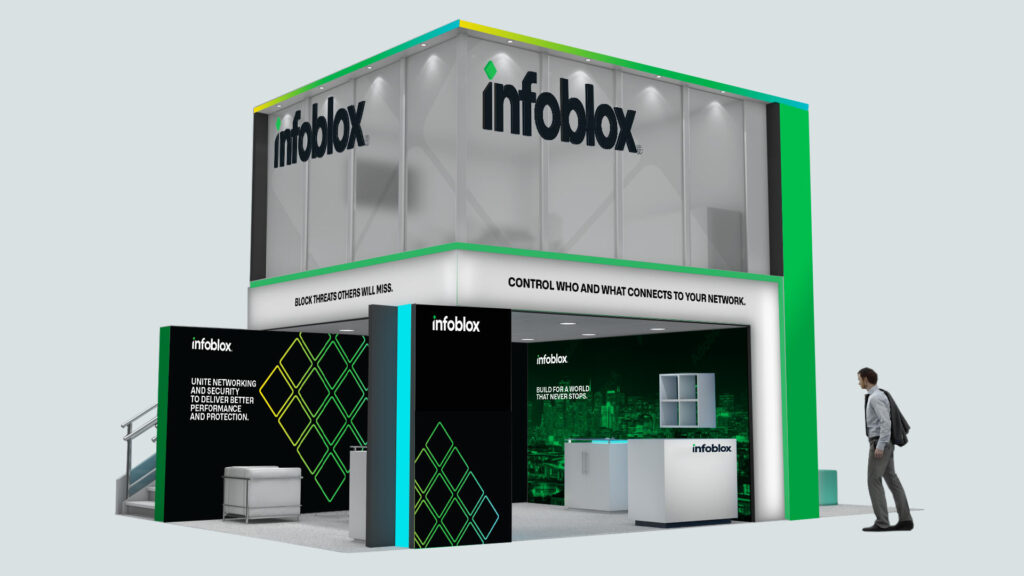 Infoblox trade show design