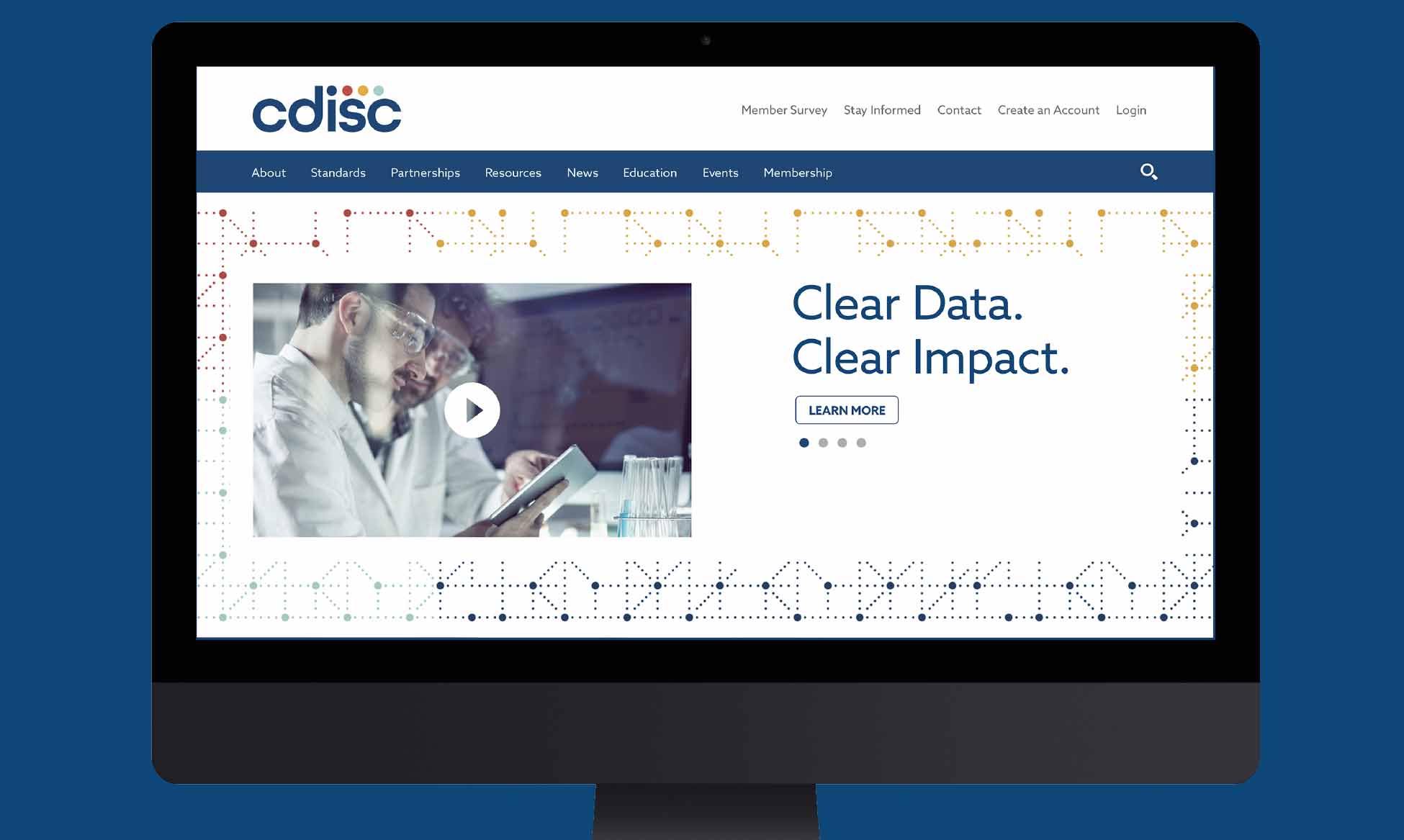 cdisc website design