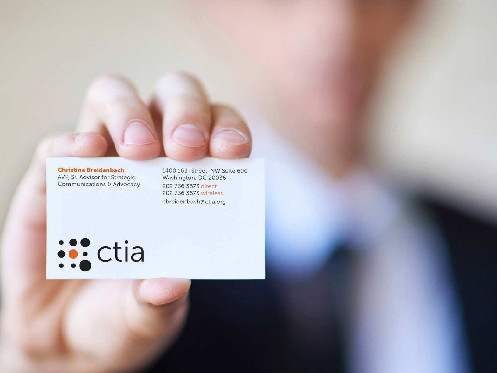 ctia business card