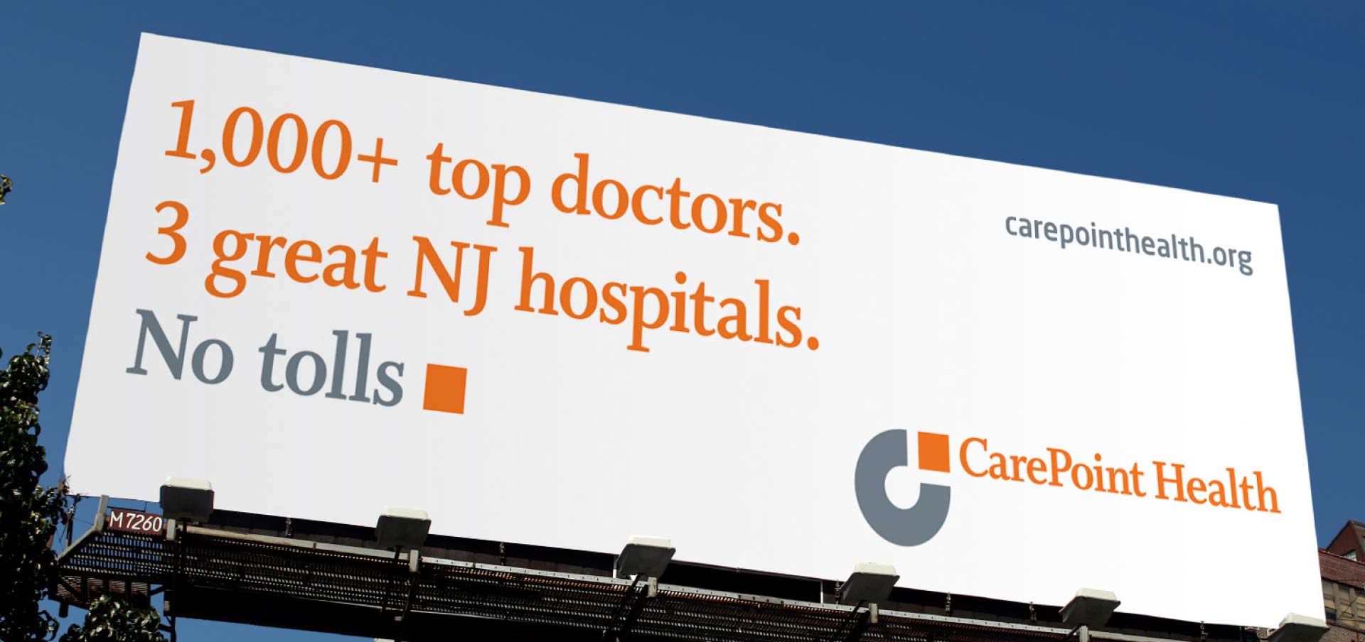 Carepoint Health Billboard