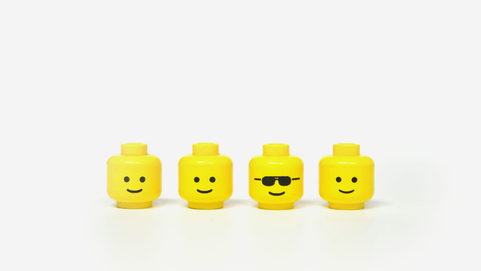 Lego people heads